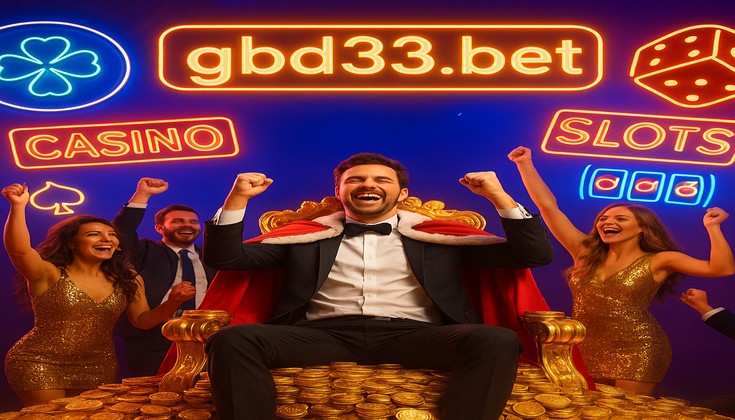 gbd33 অনলাইন ক্যাসিনো প্ল্যাটফর্ম সম্পর্কিত ব্যানার